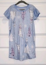 Disney's Frozen Anna  Elsa girls' allover print nightgown Size 6