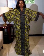 African Fashion Caftan Party Dresses Boubou