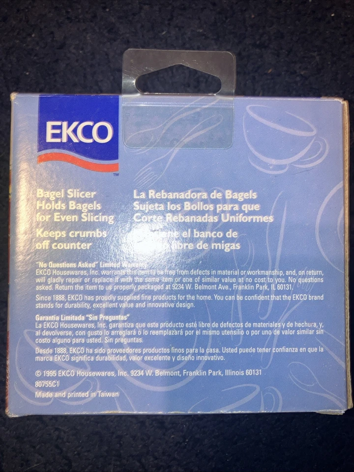 Cortadora de bagel de queso Ekco Foto 2 de 3