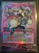 König Vegeta, Kopf der Saiyajin-Rebellion [BT13-002] Dragon Ball Super TCG