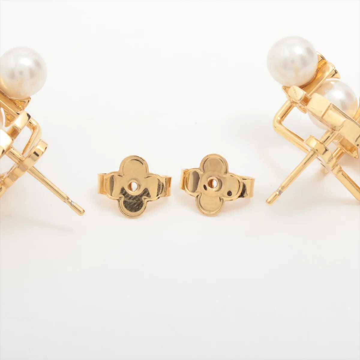 Louis Vuitton M01258 Minigrams GK4214 Piercing jewelry (for both ears) GP Gold thumbnail 4