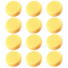 Round Sponges Cleaning Craft for Painting Yellow Artist Watercolor Applicator