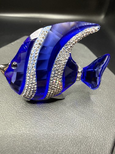 SWAROVSKI COLINA 659350 EXOTIC FISH BROOCH