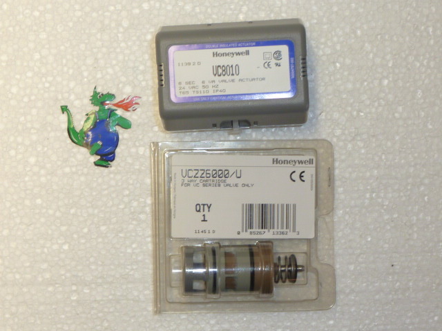 Honeywell VC8010-12 Antrieb Mit Ventileinsatz – Umschaltventil Für Buderus Heizung, 24 V