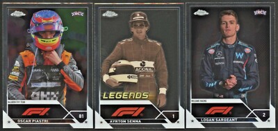 2023 Topps Chrome Formula 1 F1 Singles - You Pick - Complete Your Set
