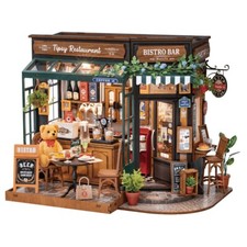Rolife 3D-Holz-Puzzle DIY Tipsy Restaurant