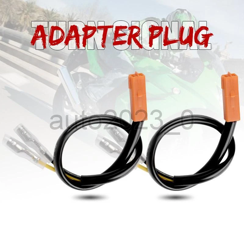 Arnés conector enchufe luz señal de giro para KAWASAKI NINJA 300 650 1000 ZX6R Foto 2 de 4