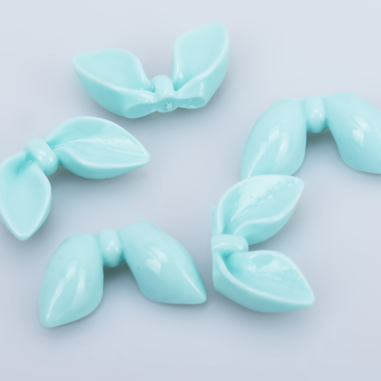 16*26mm Resin Flatback Cabochons bunny ears Kawaii cabochon diy Hair Bow 20pcs