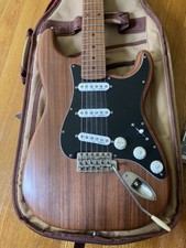 Custom Built S Type Guitar Walnut With Seymour Duncan Jimi Hendrix Pickups