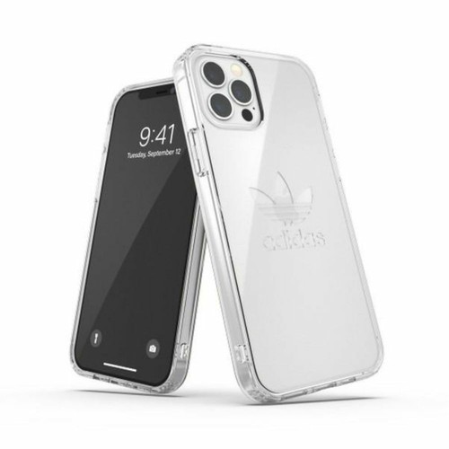 Adidas Silicone Case für iPhone 12 Pro Transparent Tasche Schutz Handy Case Etui