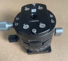 Leofoto G2 GEAR HEAD 3 In 1 Panoramic Geared Ball head Tripod Head Black NP-60