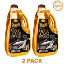 Meguiars G7148 Gold Class Car Wash Shampoo And Conditioner - 48 Oz 2 Bottles