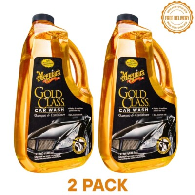 #ad Meguiar#x27;s G7148 Gold Class Car Wash Shampoo and Conditioner 48 oz 2 Bottles $18.00