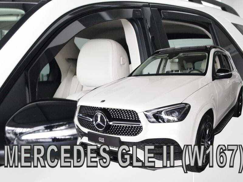 Déflecteurs d'air Mercedes GLE 2 W167 pour rouler vitres ouvertes sous la pluie en voyage