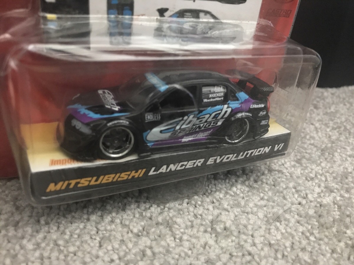 Import Racer Mitsubishi Lancer Evolution VI 2004 Jada Toys 1/64