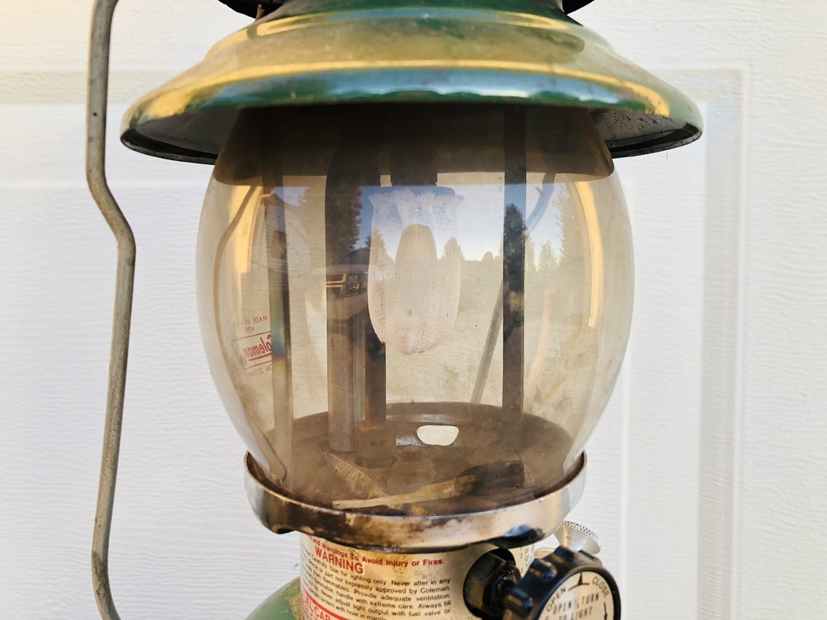 Vintage Coleman Green Single Mantle Lantern Model 200A700 2/81 | eBay