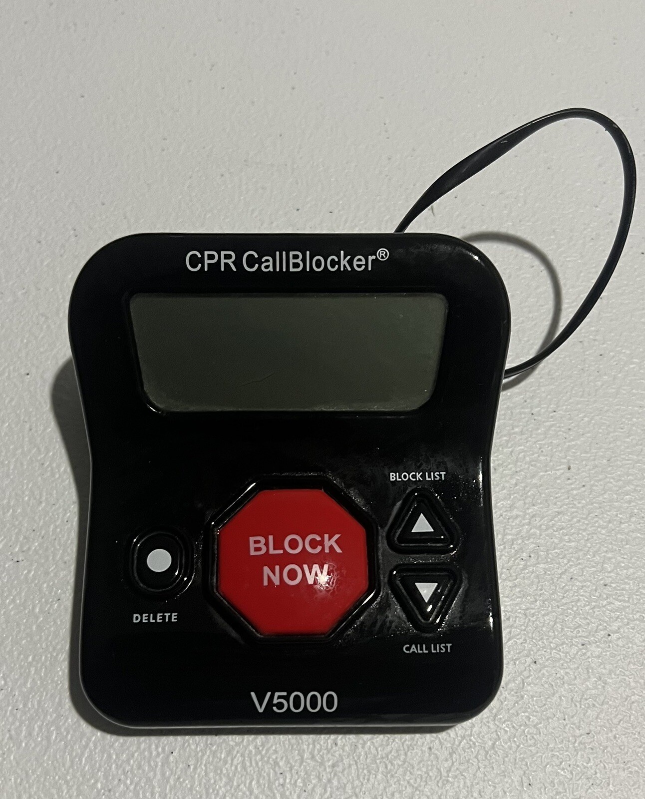 CPR V5000 Call Blocker Landline Phones Block Robocalls Spam Unit Only