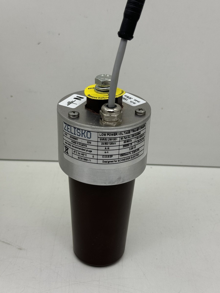 1x ZELISKO SMVS-UW1001 LPVT 24KV GAS INSULATED CONE TYPE C 1x ZELISKO SMVS-UW1001 LPVT 24KV GAS INSULATED CONE TYPE C