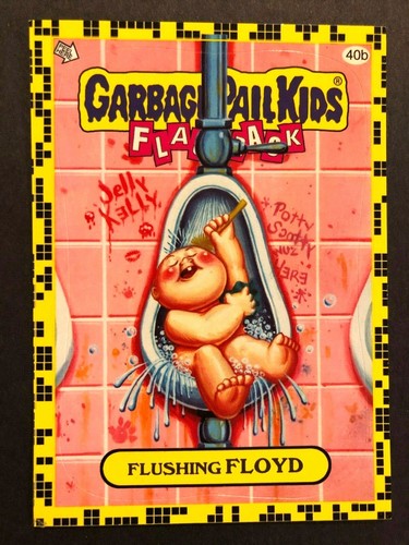 Garbage Pail Kids 2011 Flashback Series 2 YELLOW Base Sticker/Card *Pick One* - Picture 59 of 161