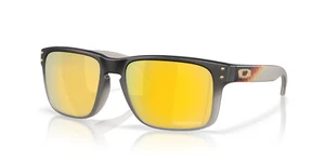 Oakley Lunettes de soleil Holbrook OO9102 Prizm de la fade noire 24K Polarisé