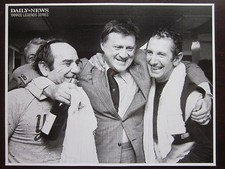 NY Yankees George Steinbrenner Photo from 1976 Daily News B & W 8.5 x 11 Nr Mint