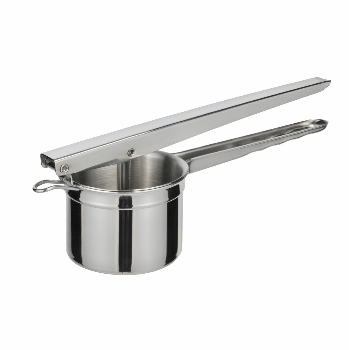 EDELSTAHL Kartoffelpresse Presse Gemüsepresse für Spätzle Pasta Spaghetti-Eis