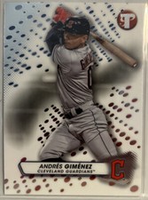 Andres Gimenez 2023 Topps Pristine Rookie Card #43 Cleveland Guardians