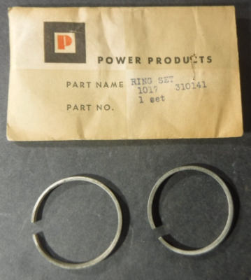 #ad NOS Power Products Tecumseh 310141 Piston Ring Set Genuine Service Part $14.95