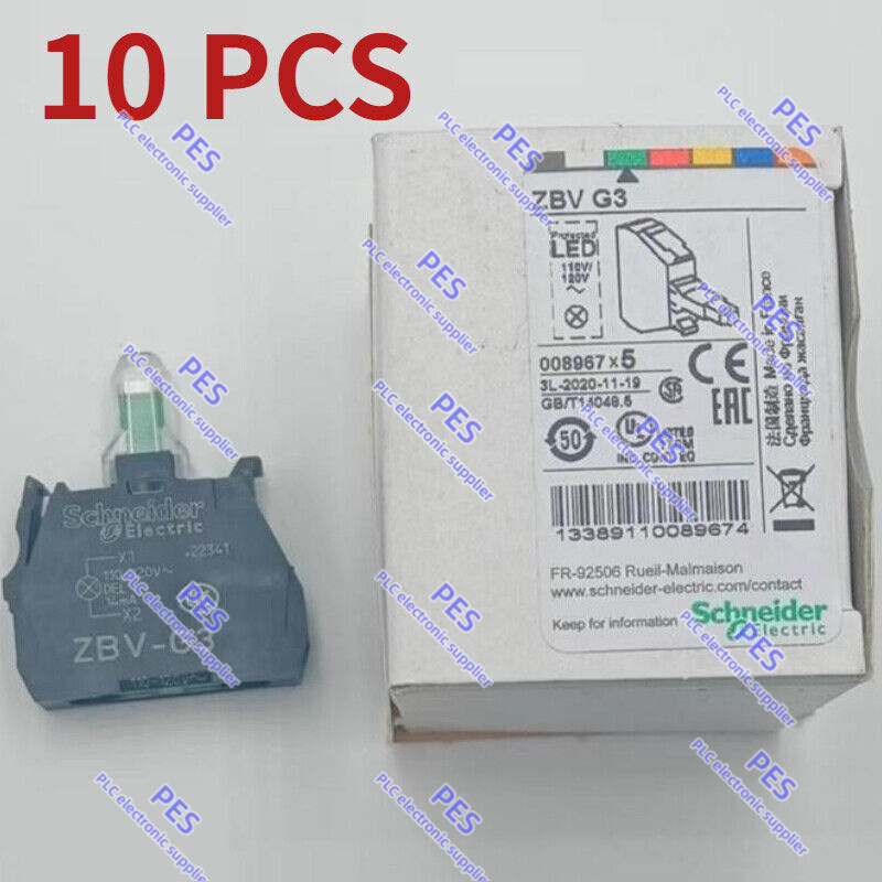 ZBVG3 10 PCS Brand New Schneider LED IN BOX FAST SHIPPING
