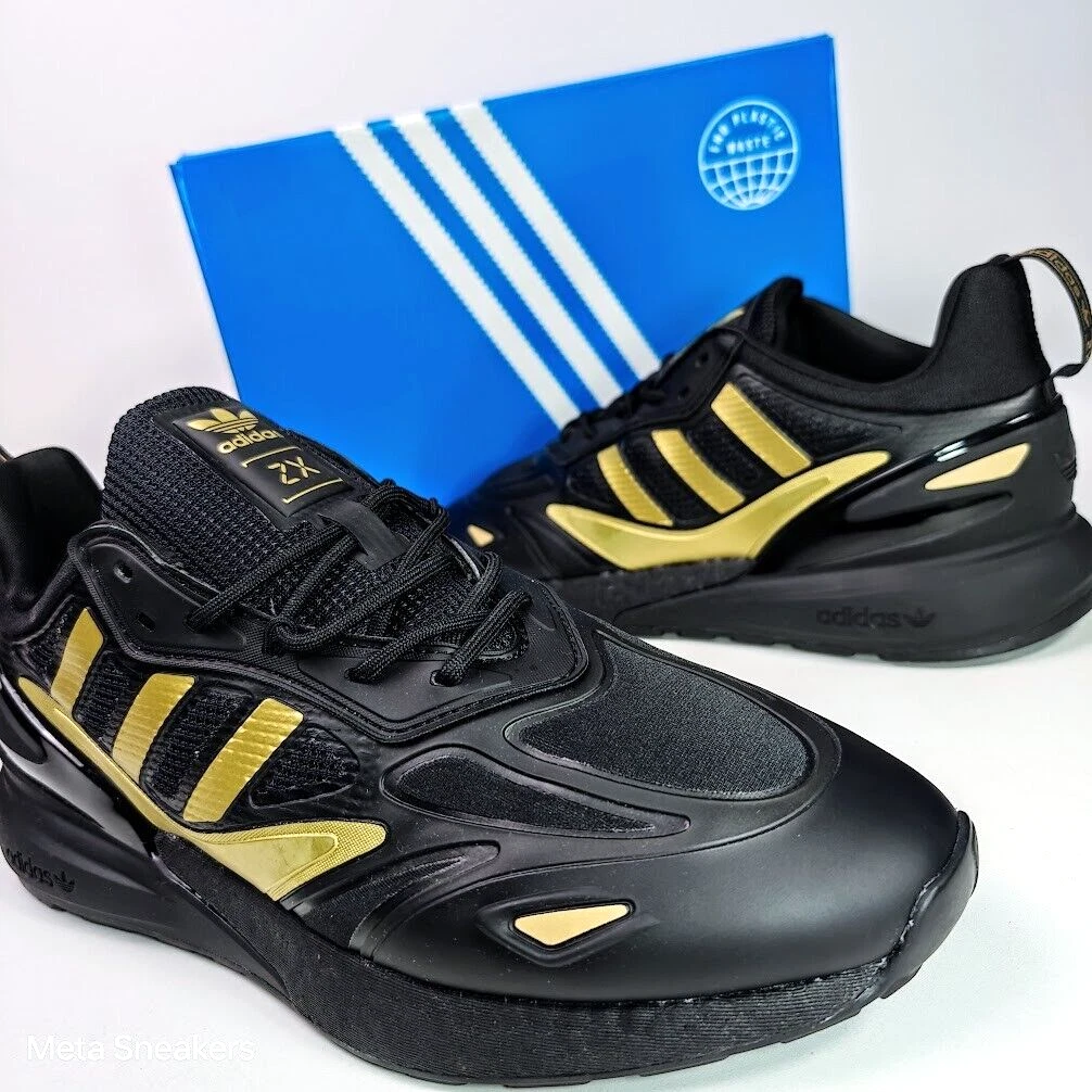 Adidas ZX 2K Boost Black Solar Yellow for sale | eBay