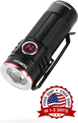 Linternas Recargables Altos Lumenes Luz De Flash Tactica Portatil 1000 Lumenes.
