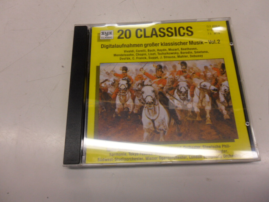 CD 20 Classics - große klassische Musik Zyx Vol. 2 | eBay