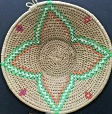 Natural Woven Fruit Bowl