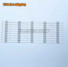 10 tiras LED SVH550AL2 SVH550AL3 para SHARP LC-55P6000U NS-55D420NA18
