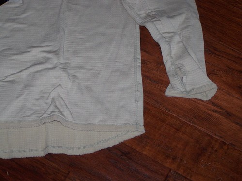 FLEECE GRID SHIRT XXL LEVEL 2 GEN III ECWCS WAFFLE MILITARY COLD WEATHER USA NIB - 第 6/14 張圖片