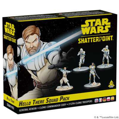 Star Wars: Shatterpoint Obi-Wan Squad Pack