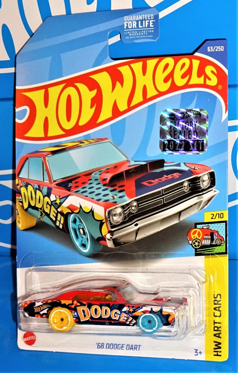 Hot Wheels Factory Set 2022 HW Art Cars Series '68 Dodge Dart Red | eBay