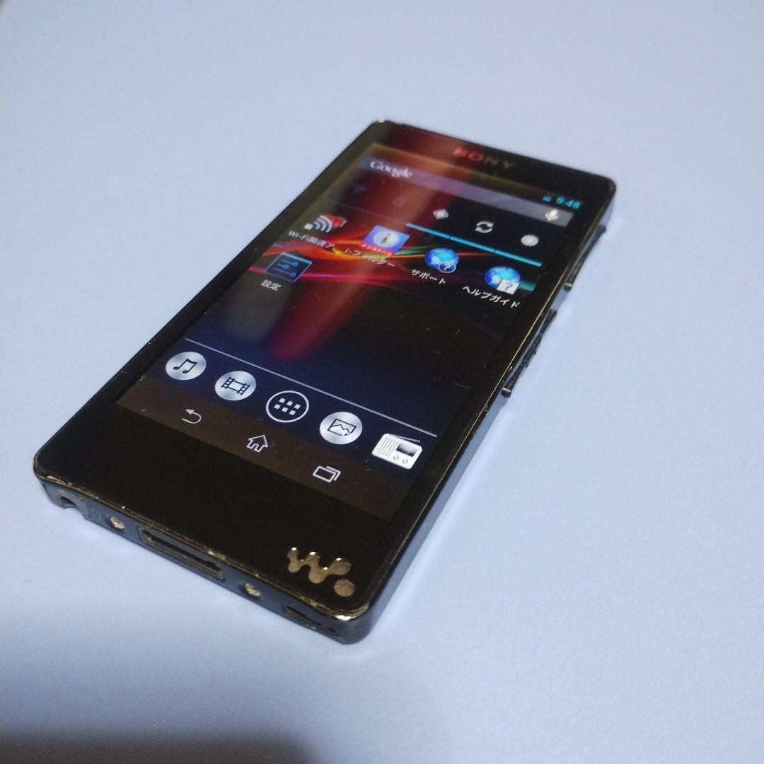 美品 バッテリー良好】 ソニー ウォークマン NW-F886 32GB あお 美品