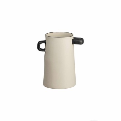 Vase Décoratif ASA Selection En Faïence Noire - Hauteur 25 Cm, Modèle 91031174, Neuf