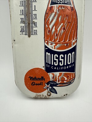 VTG 1950s MISSION ORANGE サーモメーター VTG 1950s MISSION ORANGE サーモメーター Vintage Original