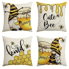 New Bee inspired 18" Pillow Case Cover