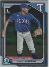 2024 Bowman Chrome Prospect #BCP-168 Curley Martha Rangers