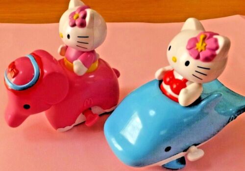 Hello kitty mcdonald jouet sanrio Japon 2 lot éléphant dauphin - Photo 1 sur 11
