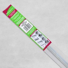 Specialist Kitchen Worktop Joining Strip - Matt Silver 40mm