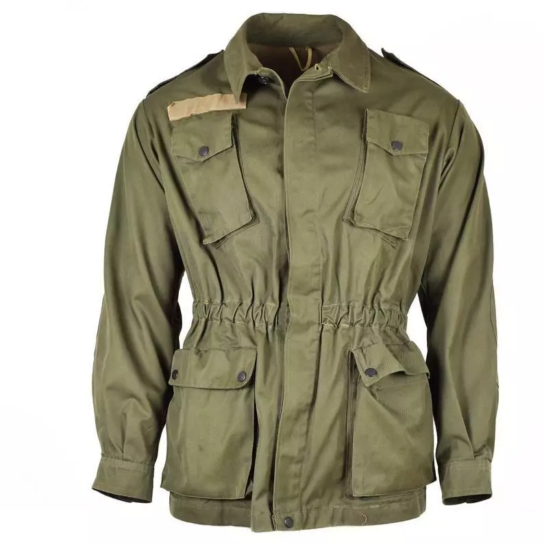 Italian Army O.D. Green Field Jacket Sizes S,M,L, good used condition,free ship