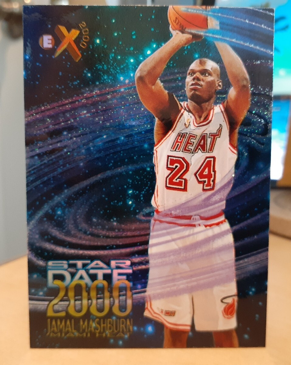 1996-97 Skybox E-X2000 Star Date Jamal Mashburn #11 MIAMI HEAT KENTUCKY WILDCATS