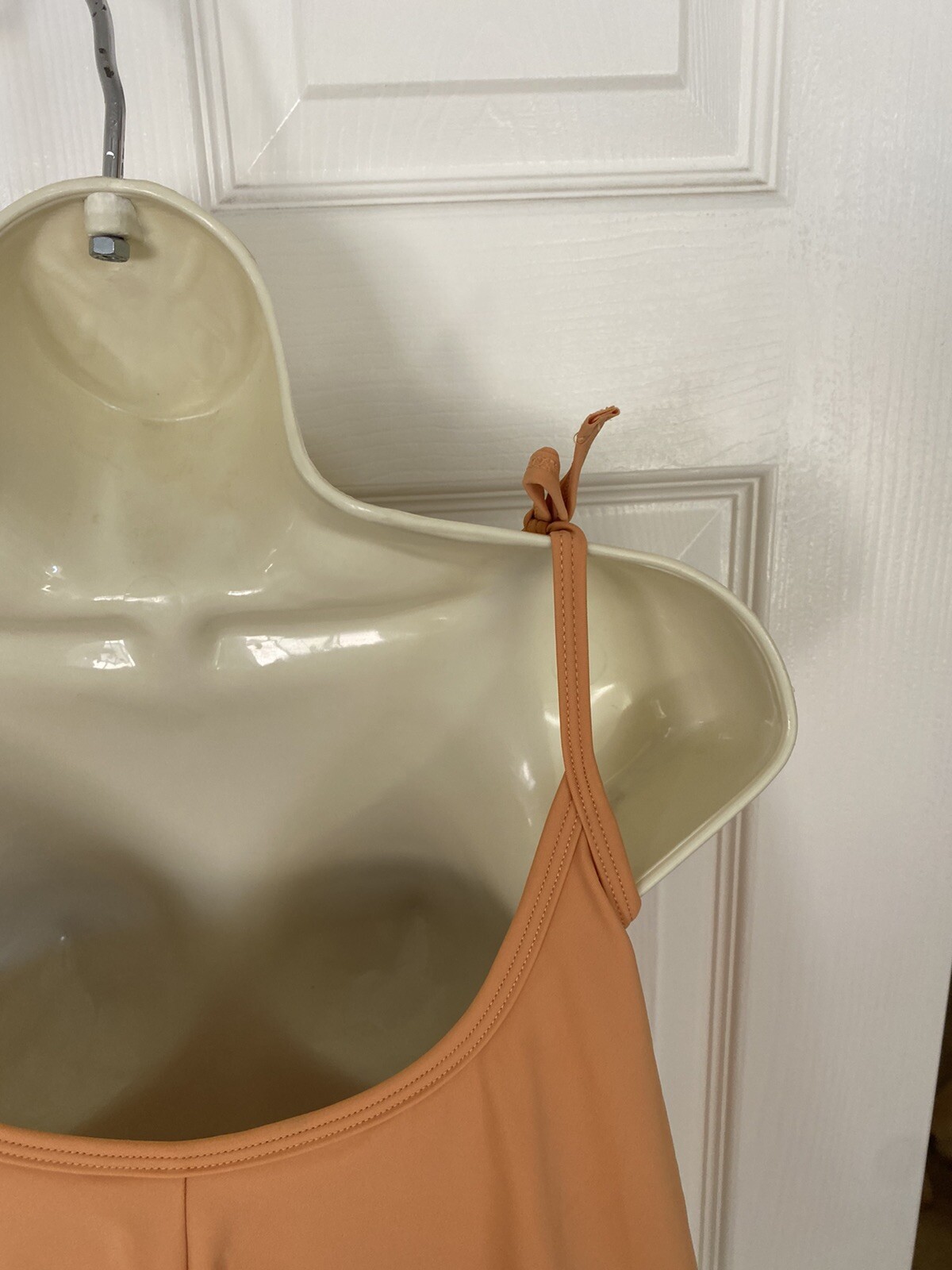 Kortni Jeane Swing Swim Top Tankini Solid Peach Women… Gem