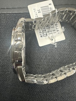 Casio Watch Mtp-1314d-2 Steel Band 50m Men's Blue MTP1314 Casio