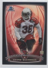 2014 Bowman Chrome Black Refractor 196/299 Deone Bucannon #152 0f8