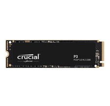 Crucial P3 500 GB SSD M.2 PCIe Gen3 3D NAND 3500 MB/s - CT500P3SSD8